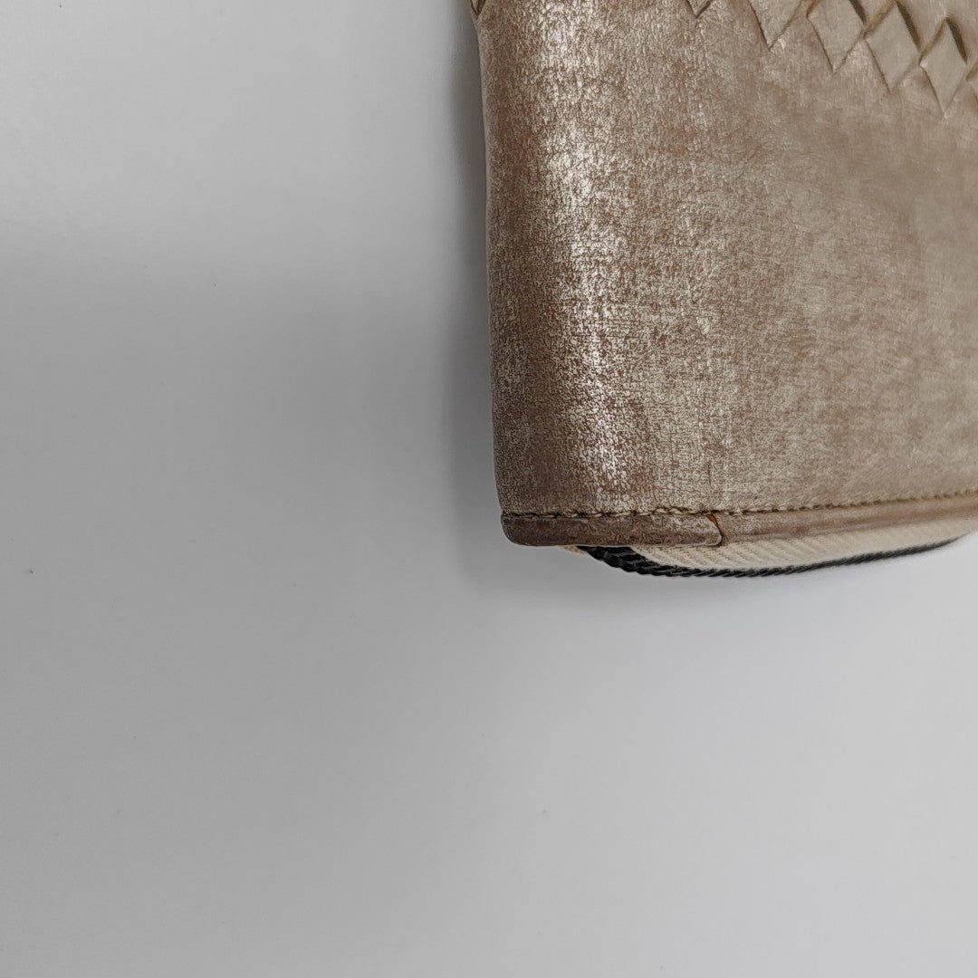 Calfskin Wallet Beige