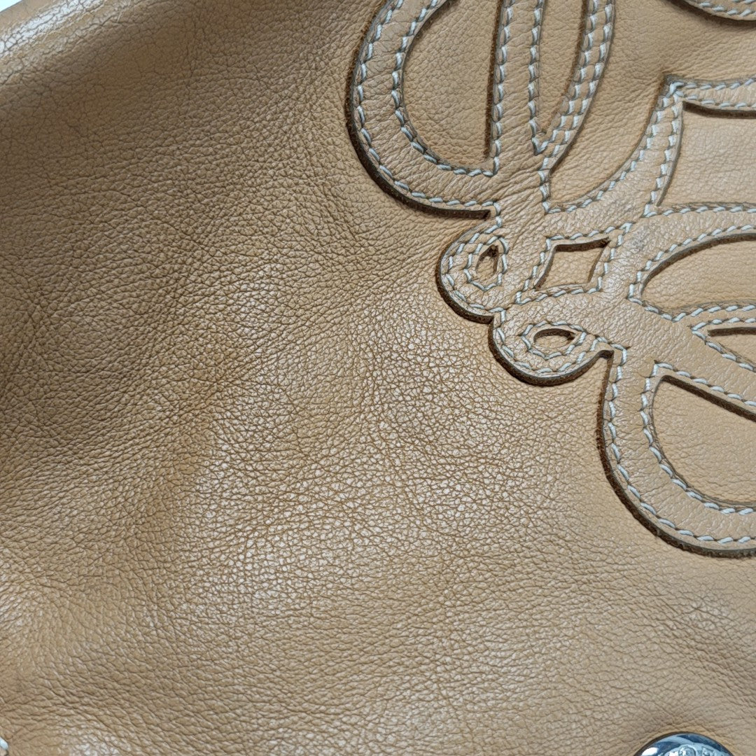 Quilted Calfskin Tote Bag Yellow