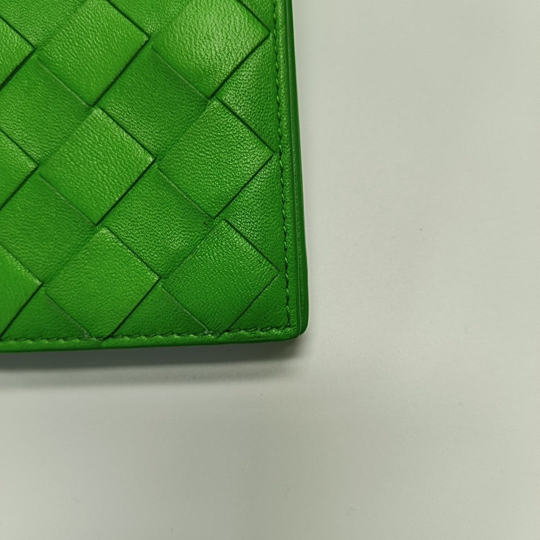 Calfskin Wallet Green