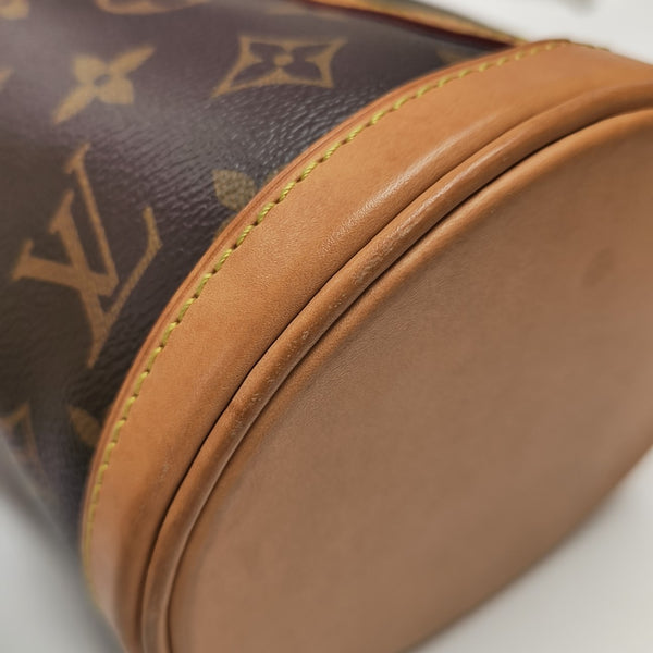 DUFFLE Monogram Coated Canvas Brown