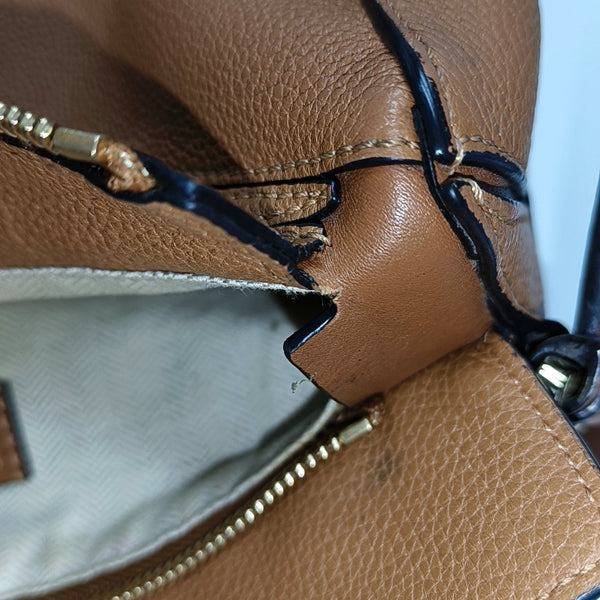 Authenticated pre-owned  Puzzle Small Calfskin Brown - Shoulder Bag at Looply