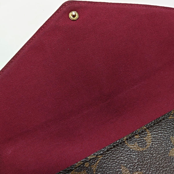 Authenticated pre-owned  FÉLICIE Monogram Coated Canvas Brown - Shoulder Bag at Looply