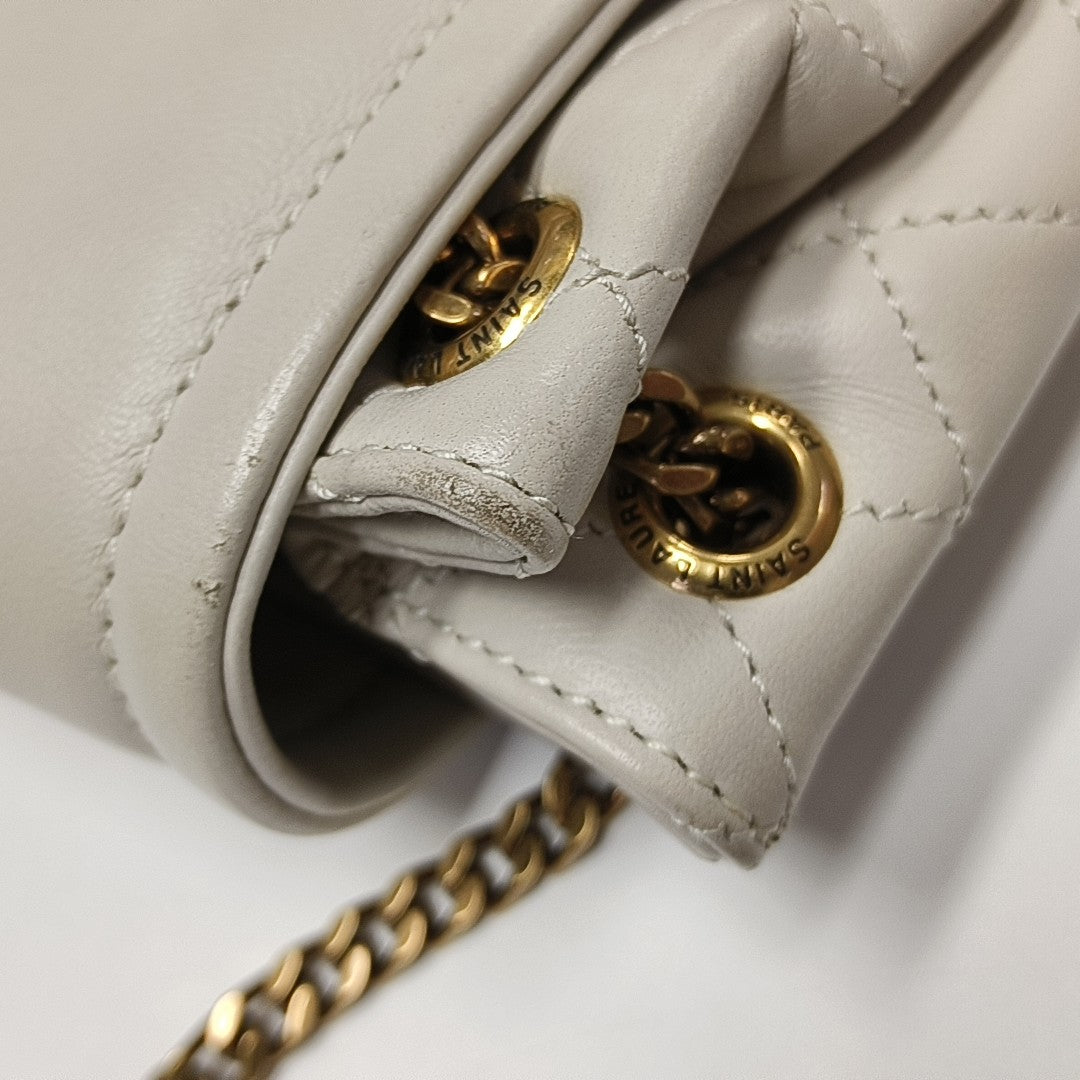 NOLITA Mini Quilted Lambskin Beige