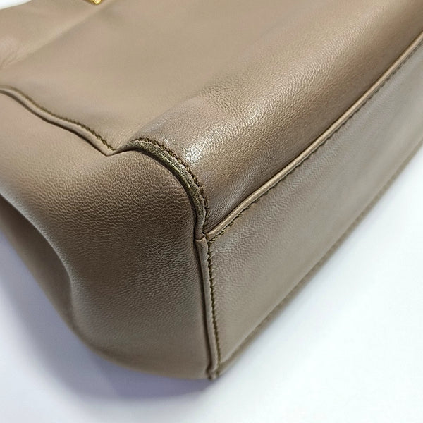 Peekaboo Mini Calfskin Gray