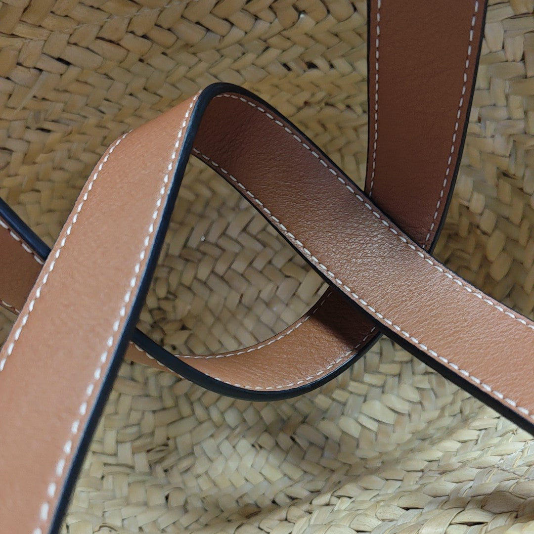 Basket Straw Beige