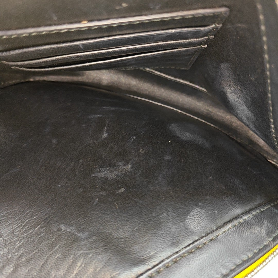 Triangle Calfskin Yellow