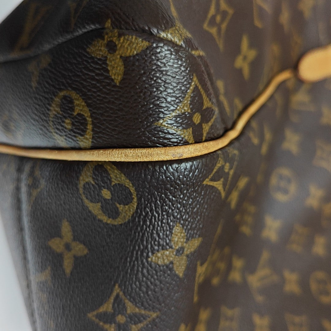 TOTALLY MM Monogram Coated Canvas Brown
