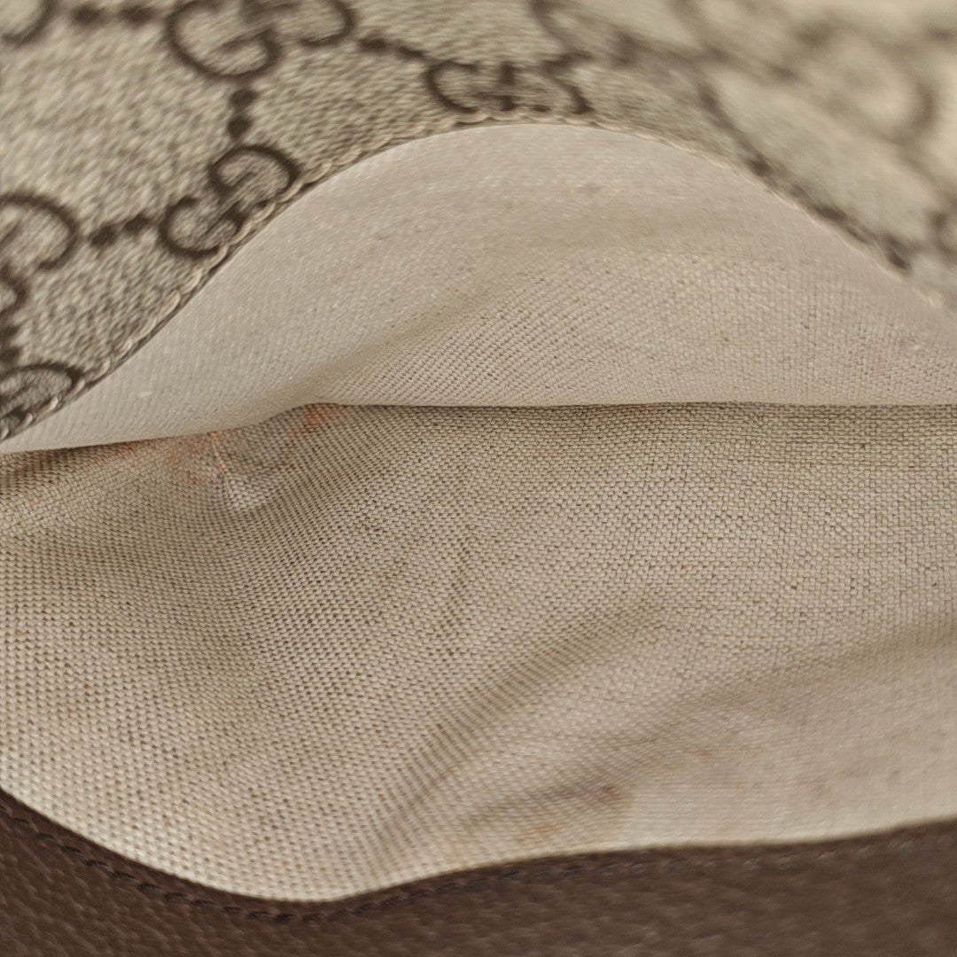 Neo Vintage Small Monogram Coated Canvas Beige