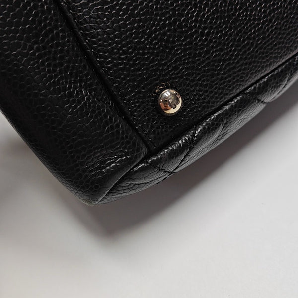 CC TIMELESS SOFT Quilted Grained Calfskin Black