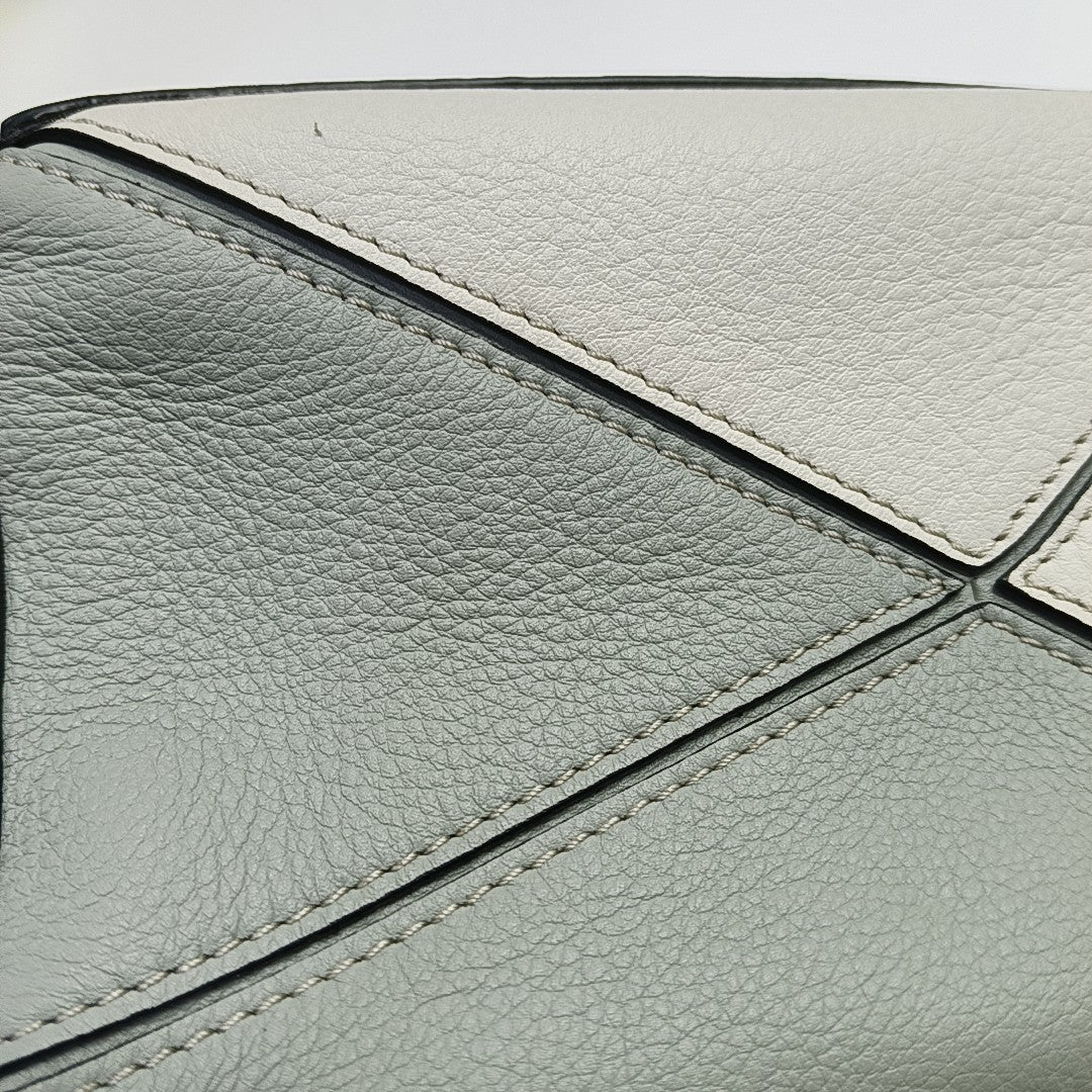 Puzzle Mini Calfskin Multicolor