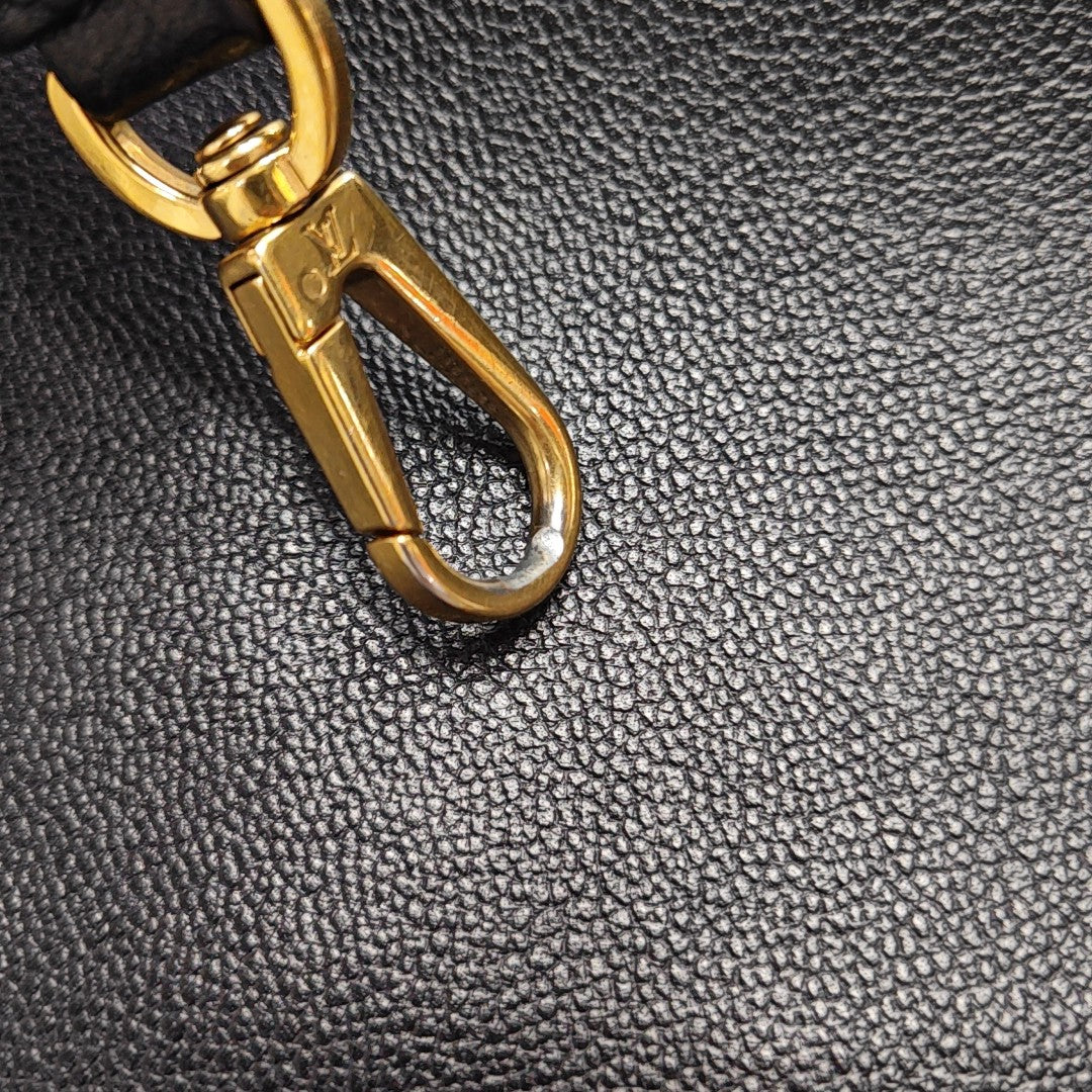 VERY Monogram Calfskin Black