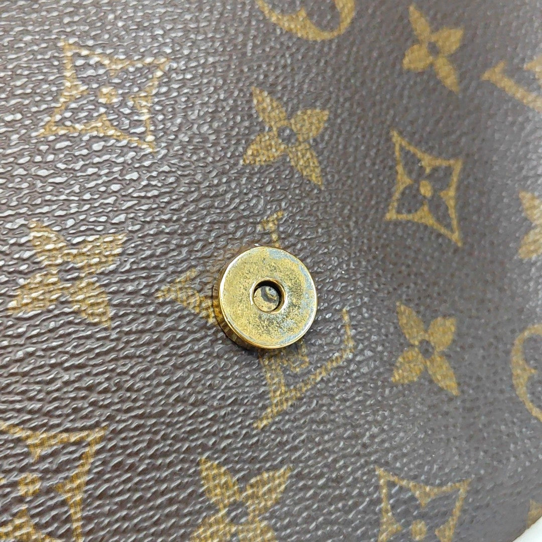 MUSETTE TANGO Monogram Coated Canvas Brown