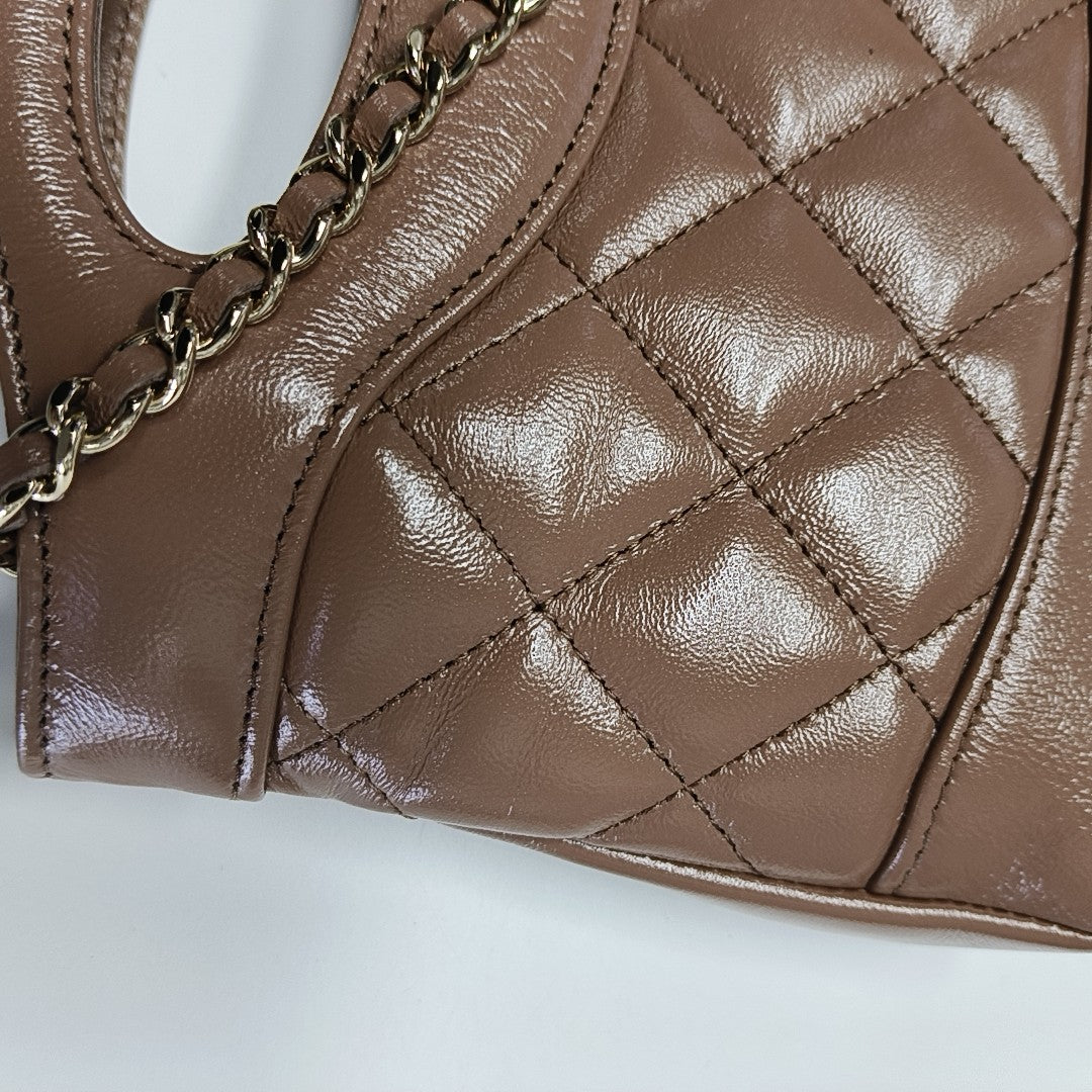 CHANEL 31 Quilted Lambskin Beige