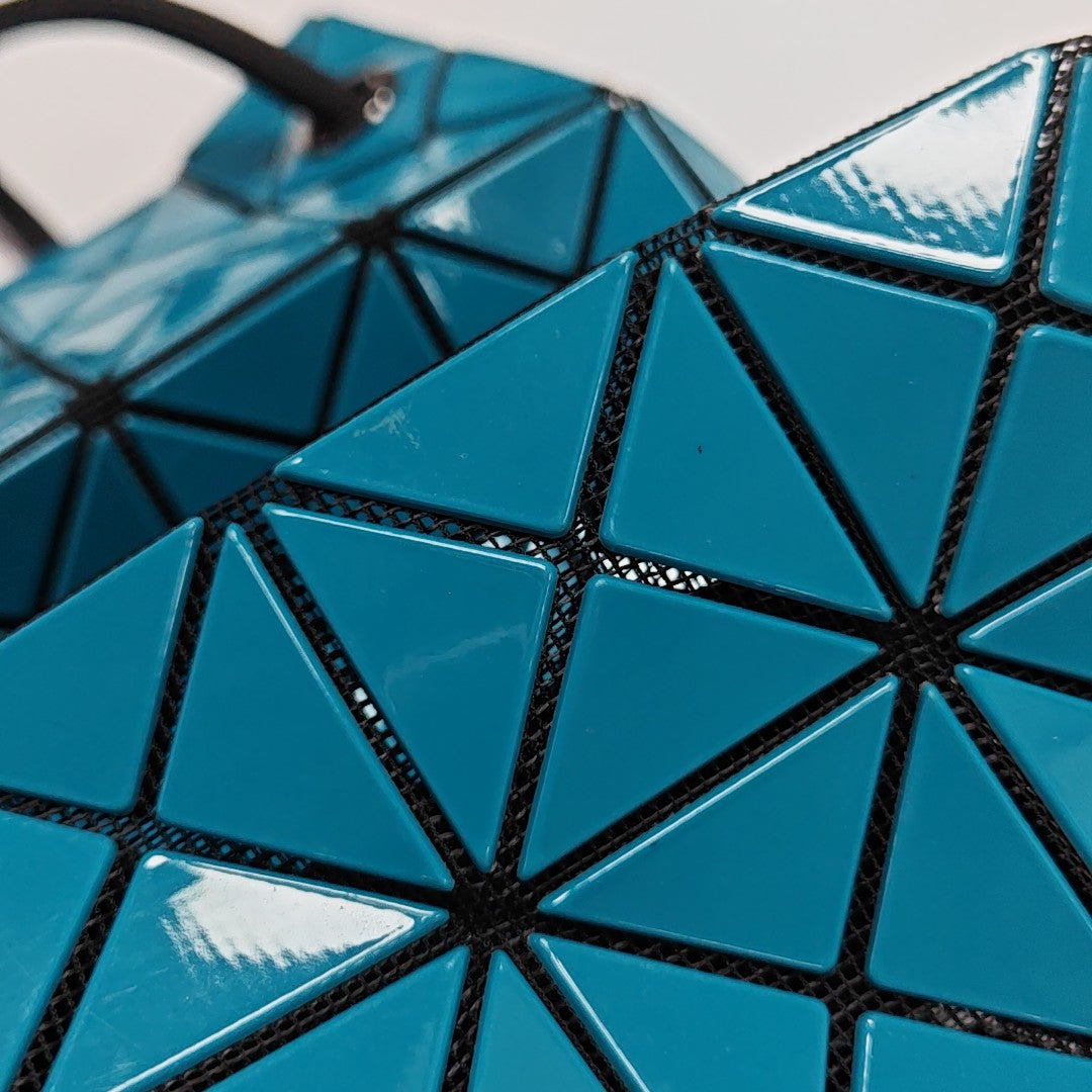 Special Material Top Handle Bag Blue