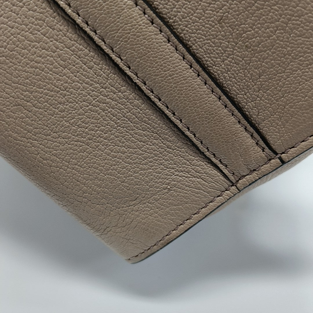 Calfskin Tote Bag Brown