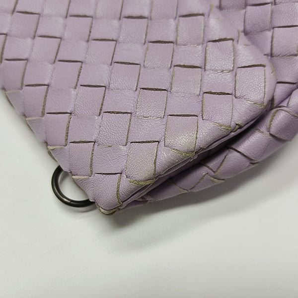 Lambskin Shoulder Bag Purple