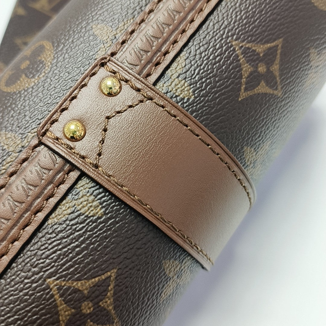 PAPILLON 19 Monogram Coated Canvas Brown