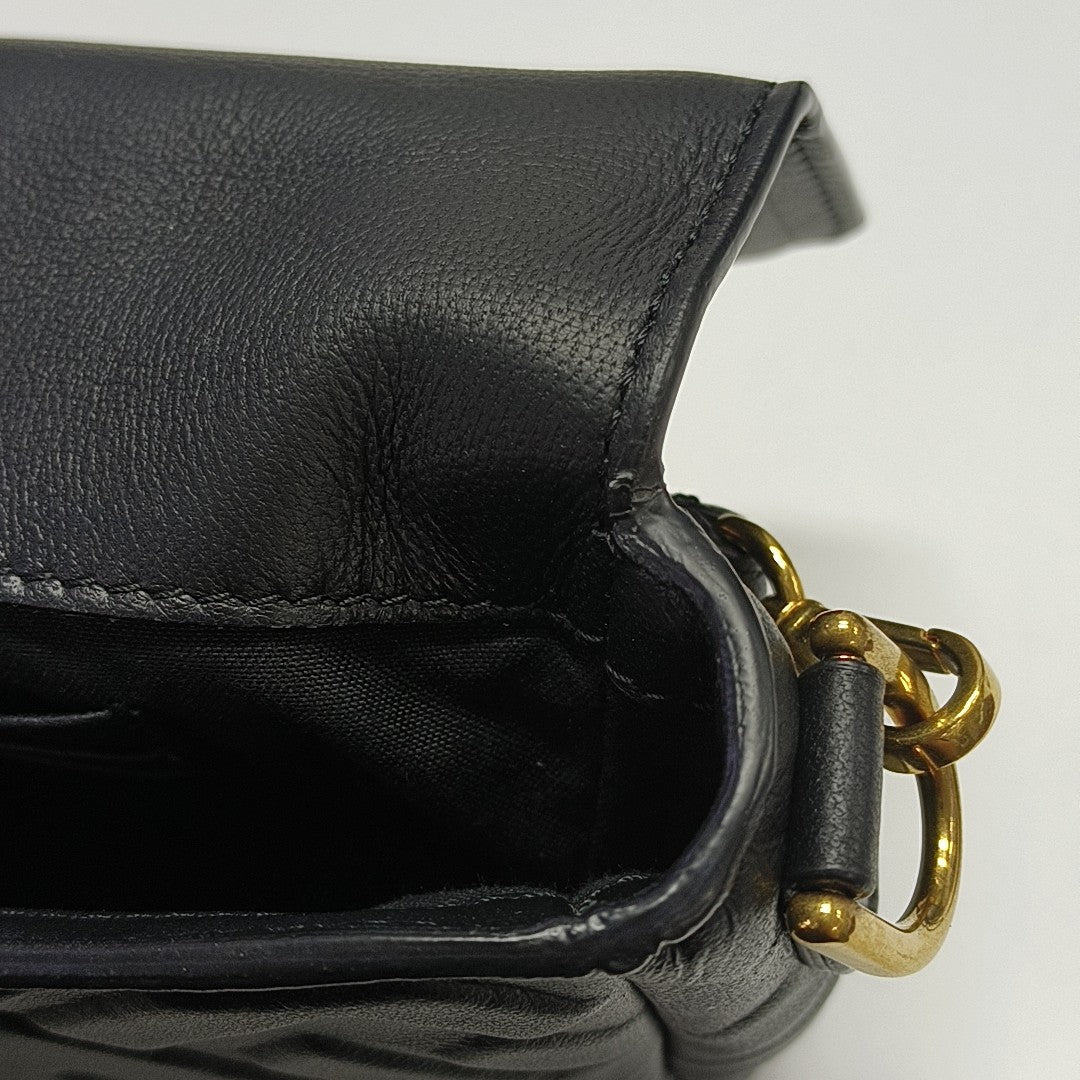 Baguette Mini Lambskin Black