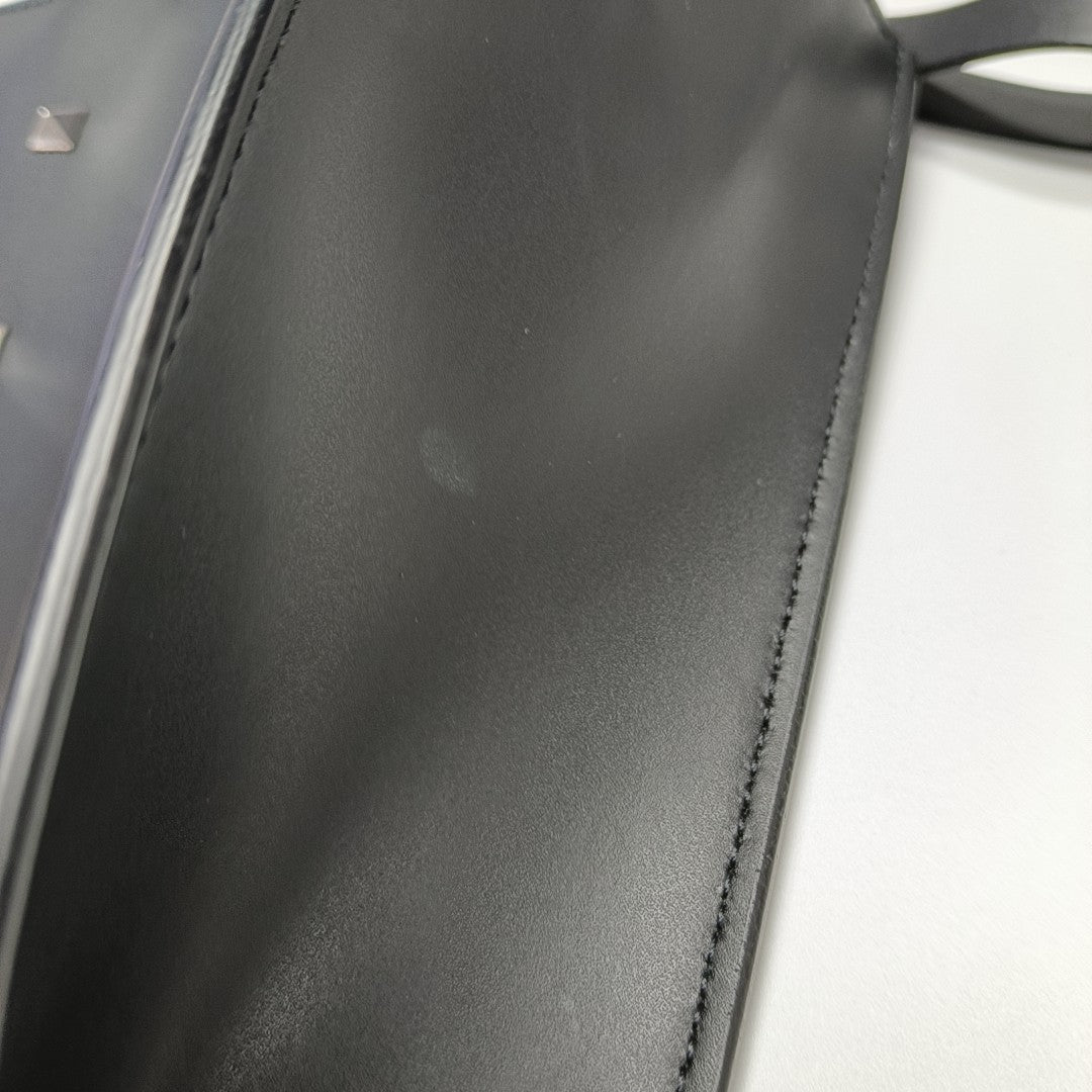 Vltn Calfskin Black