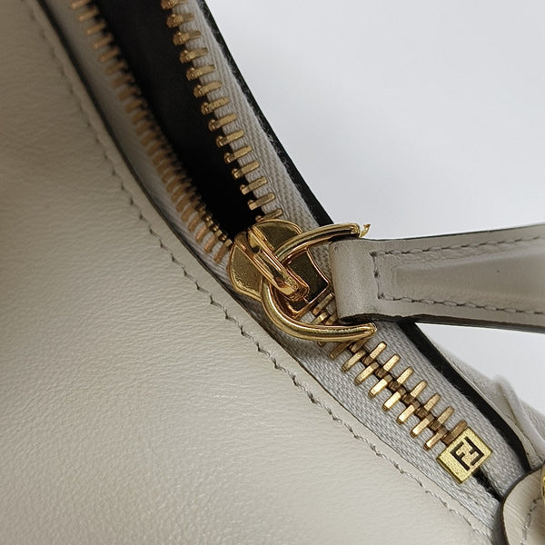 Fendigraphy Small Calfskin White