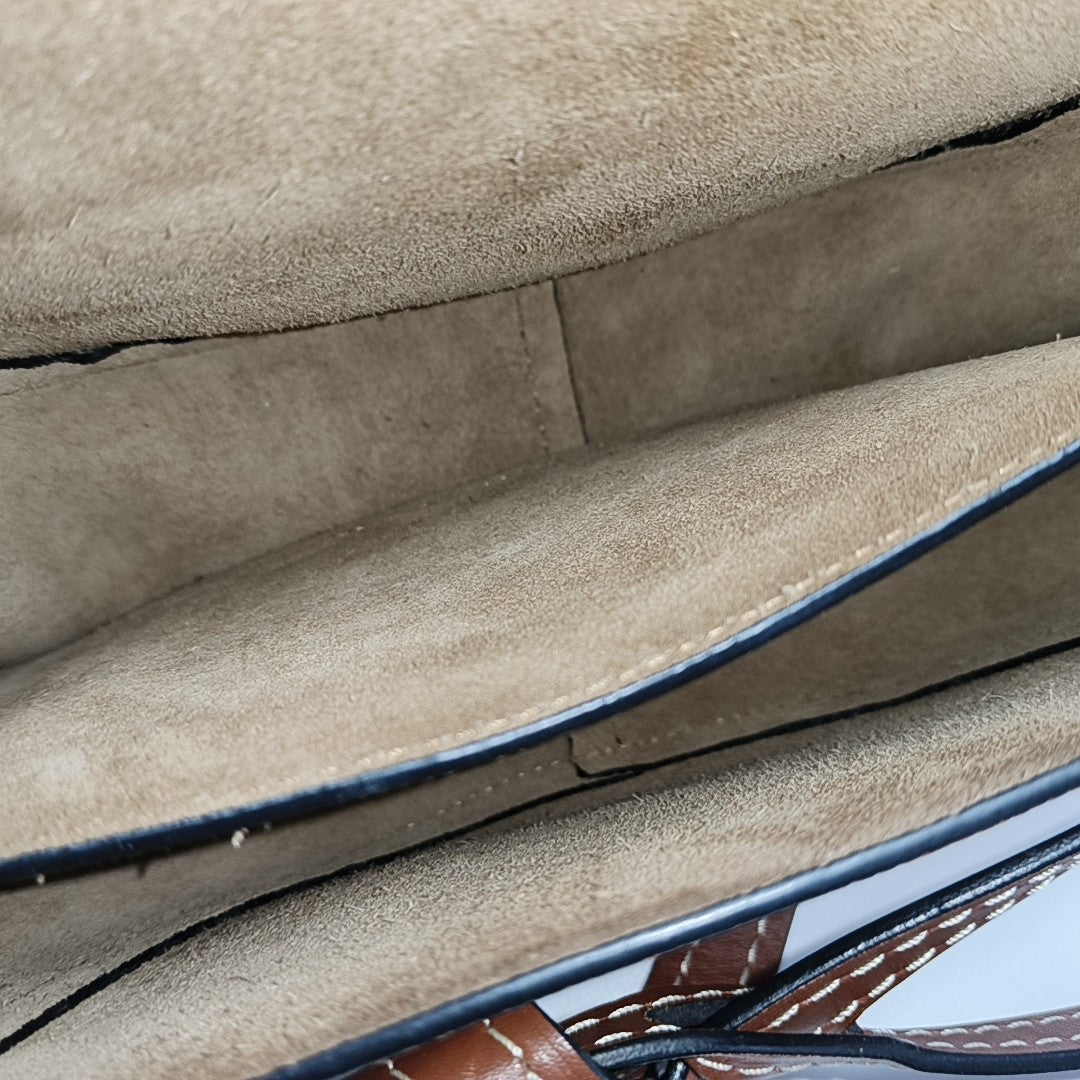 Gate Small Calfskin Brown