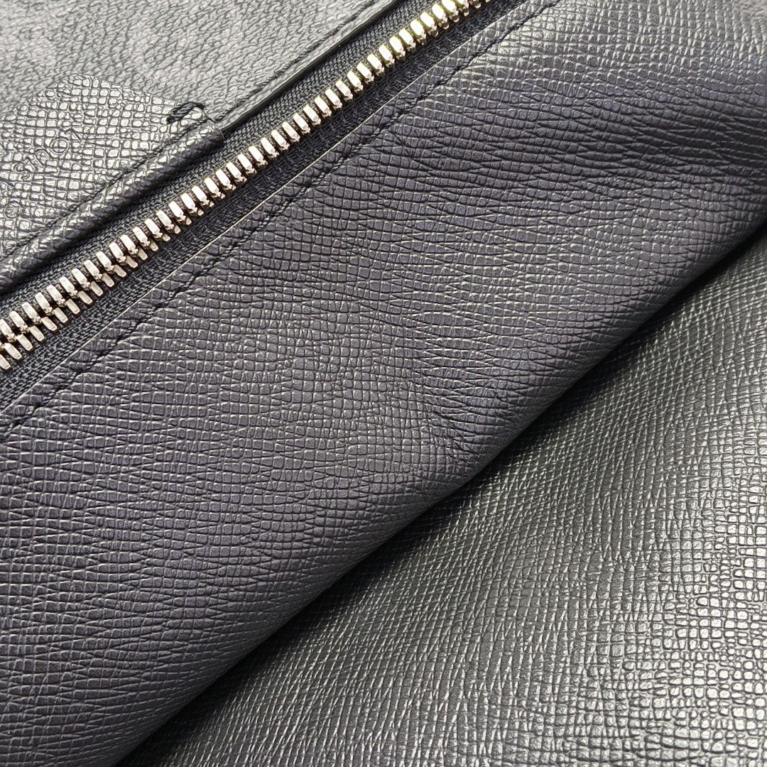 DISCOVERY PM Monogram Coated Canvas Black
