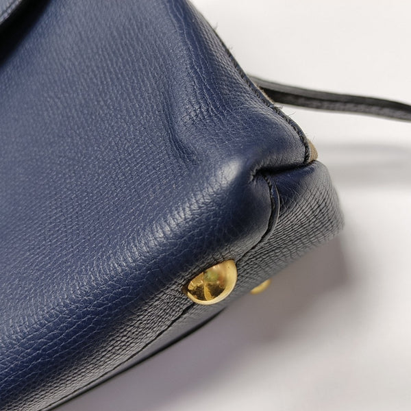 Calfskin Tote Bag Blue
