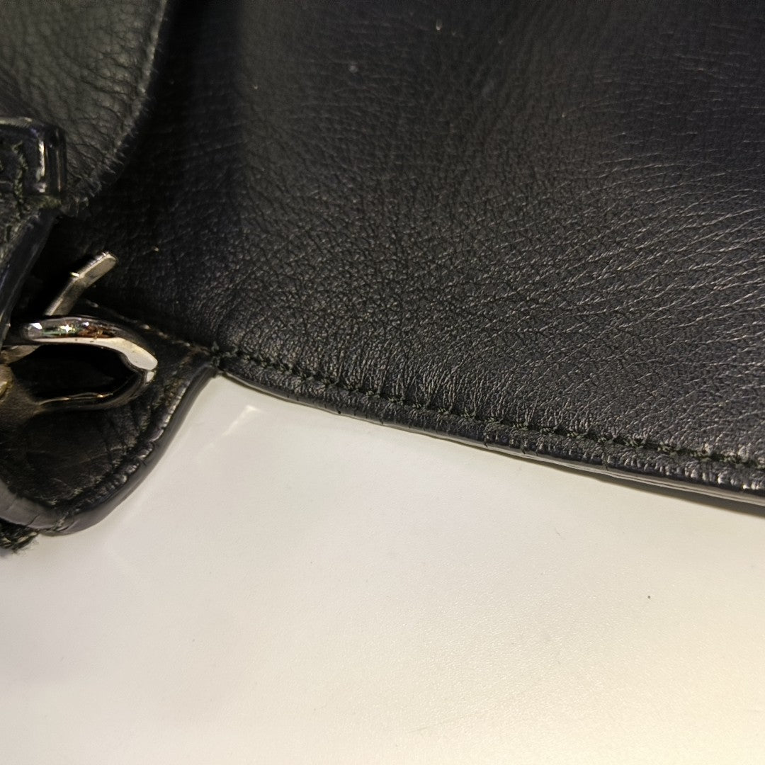 Papier Calfskin Black