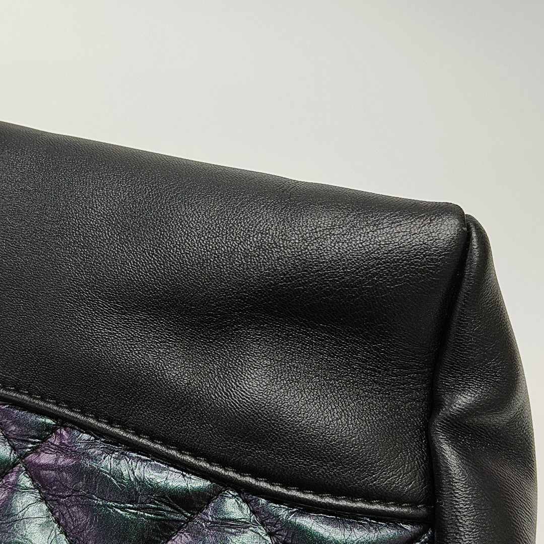 CHANEL 31 Small Quilted Calfskin Metallic