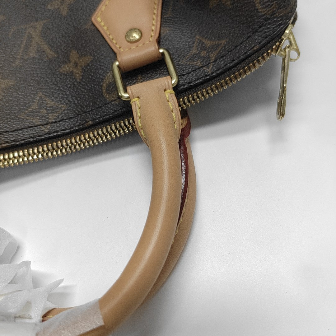 SPEEDY 25 Monogram Coated Canvas Brown