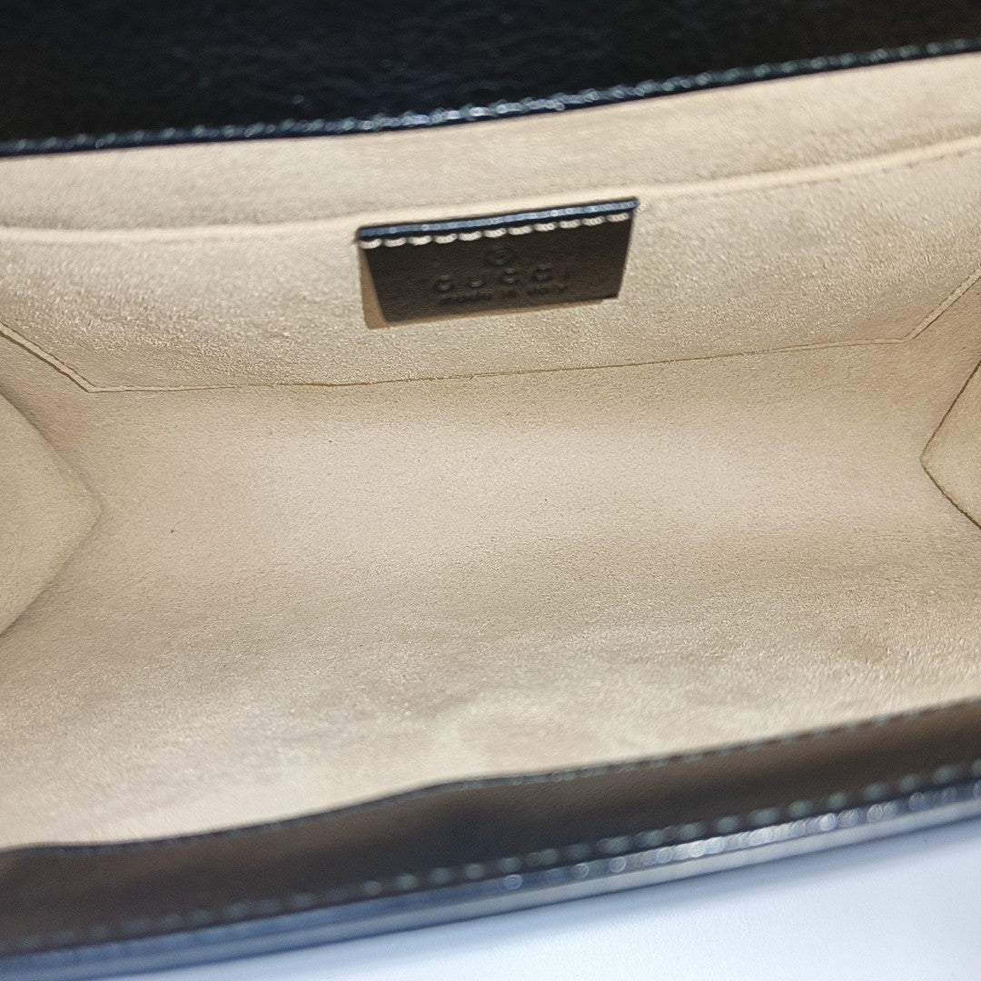 Rajah Small Calfskin Black
