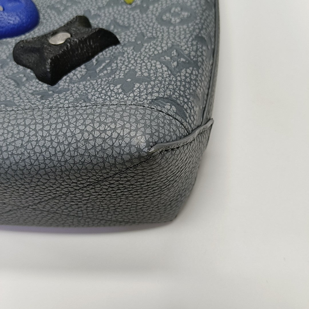 CRUISER PM Monogram Calfskin Gray