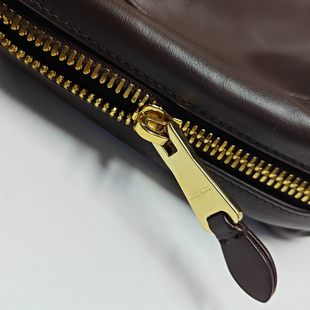 Beau Large Calfskin Brown