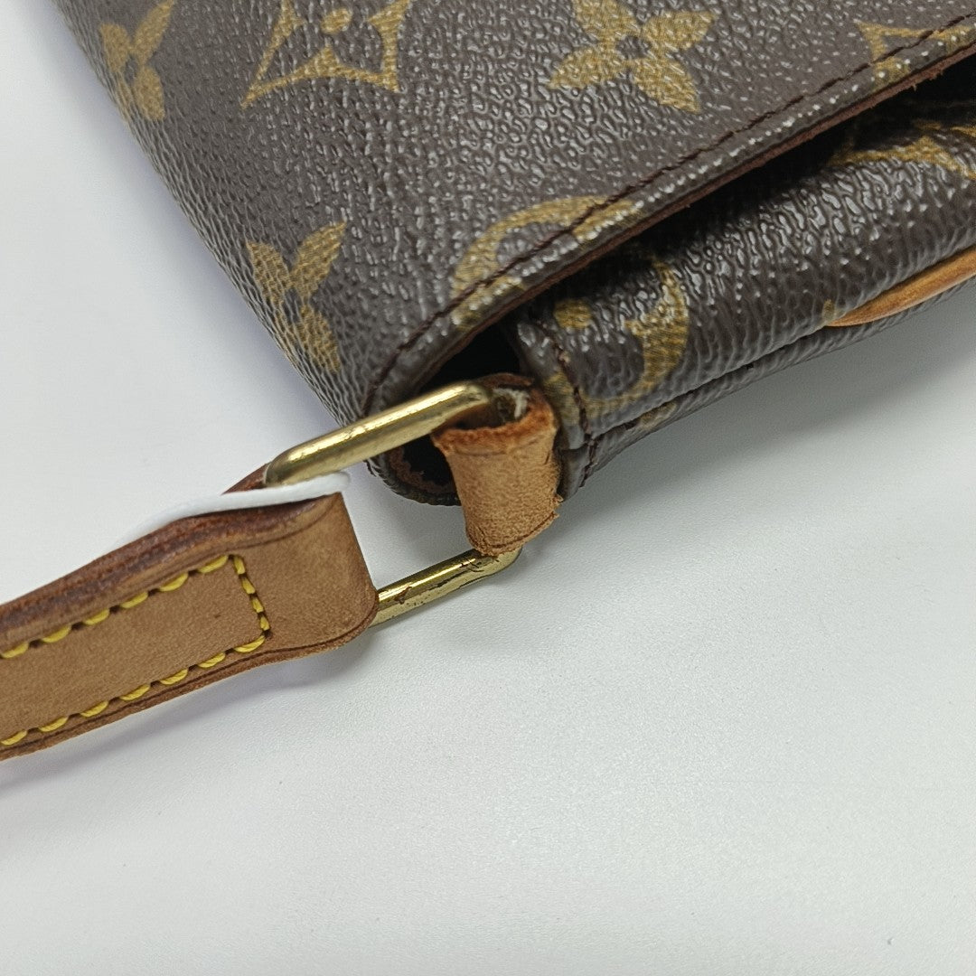 MUSETTE TANGO Monogram Coated Canvas Brown