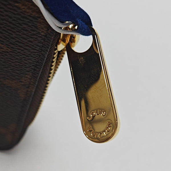 ZIPPY Monogram Coated Canvas Brown Wallet