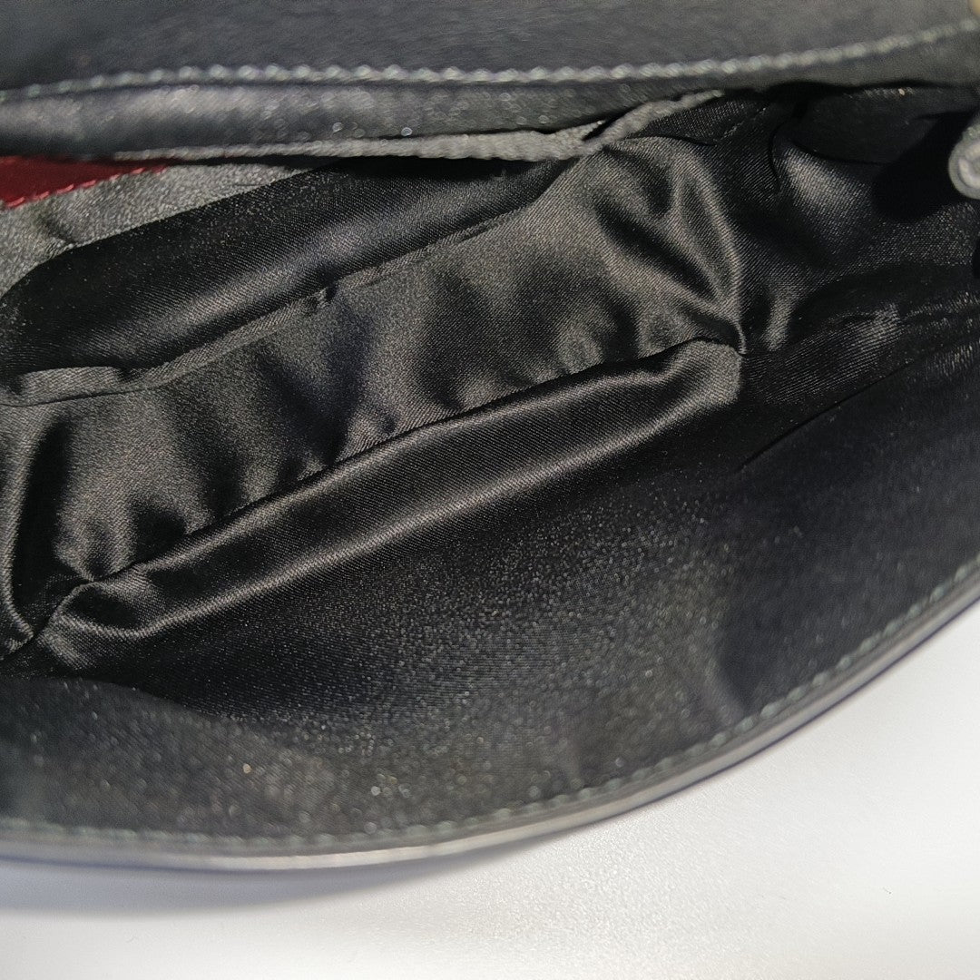Rockstud Calfskin Black