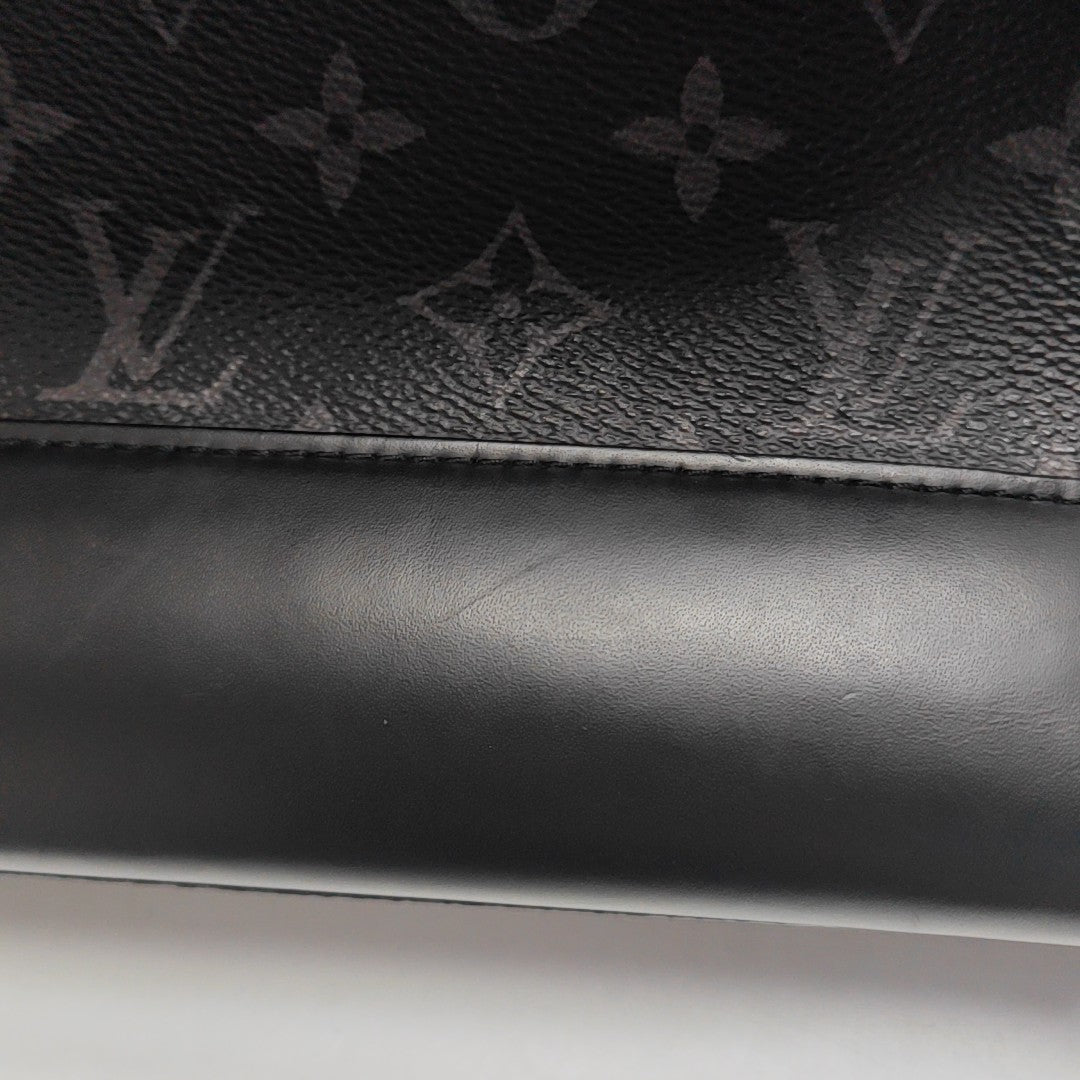 VOYAGER PM Monogram Coated Canvas Black