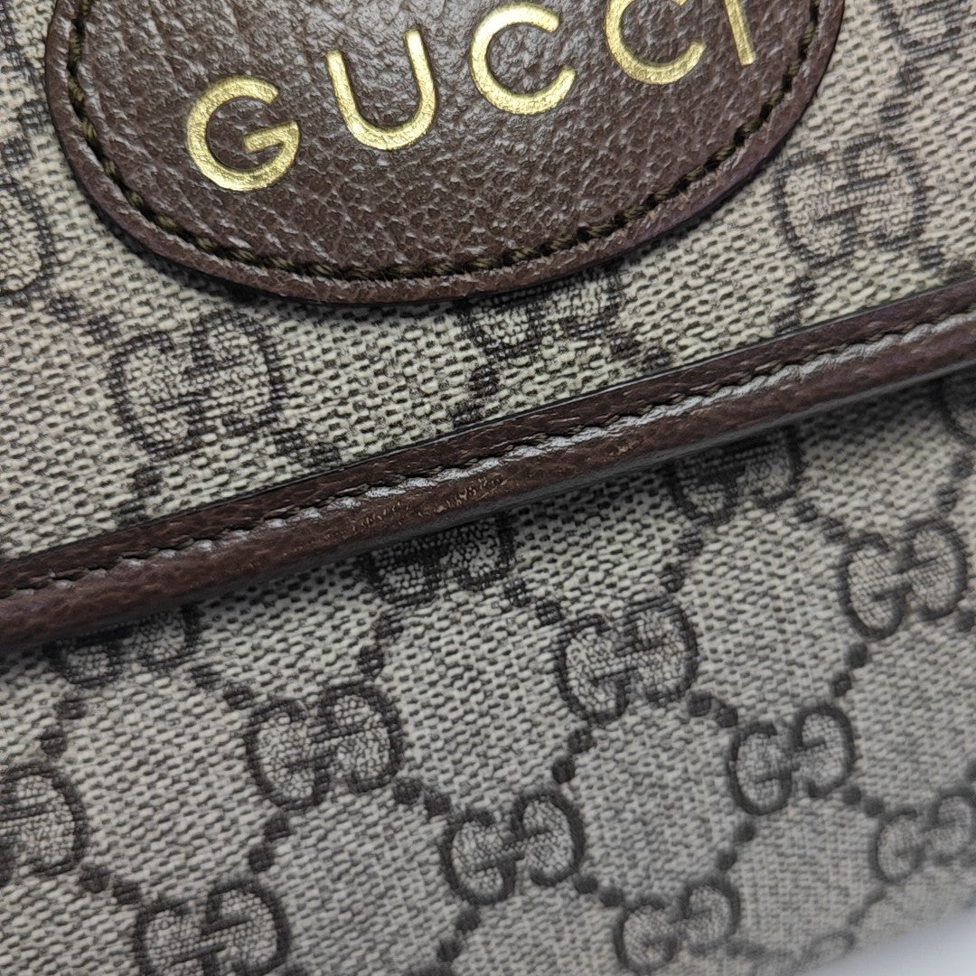 Neo Vintage Monogram Coated Canvas Beige