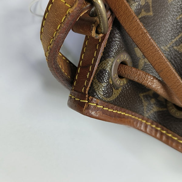 NOÉ Monogram Coated Canvas Brown
