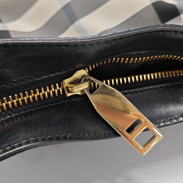 Canvas Top Handle Bag Black