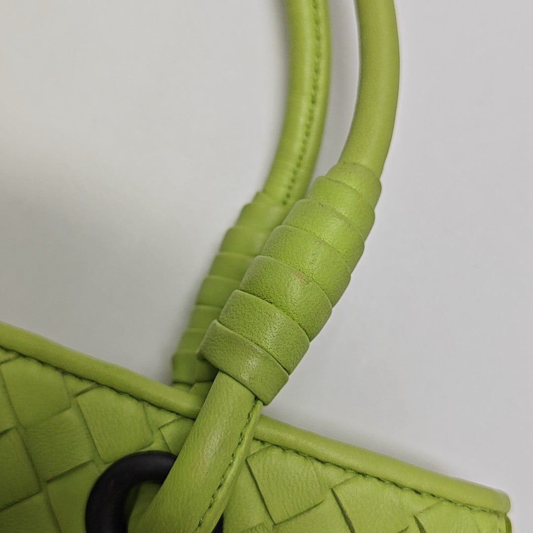 Lambskin Tote Bag Green