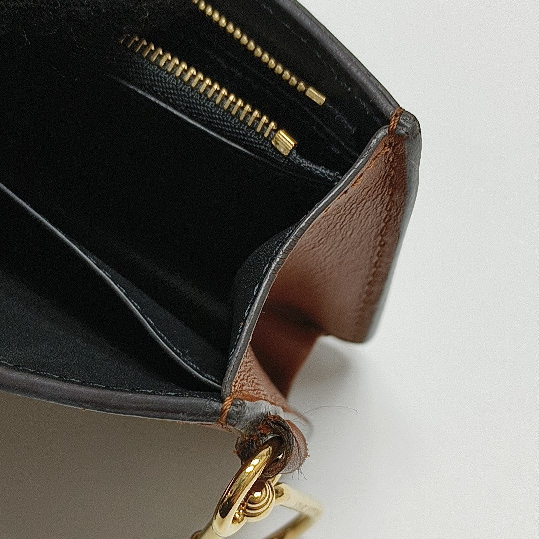 DAUPHINE Monogram Coated Canvas Brown Wallet