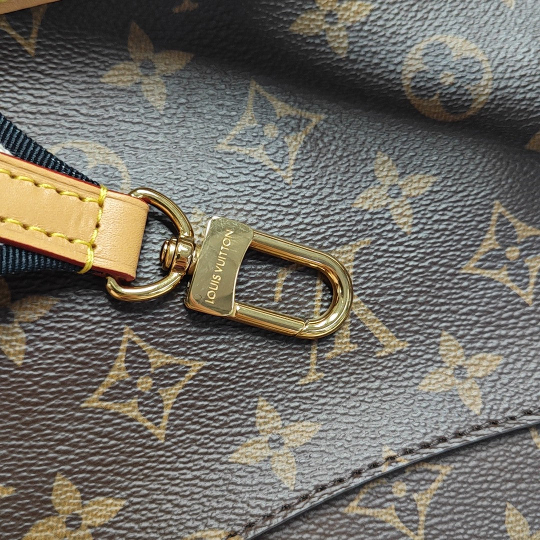 DIANE Monogram Coated Canvas Brown