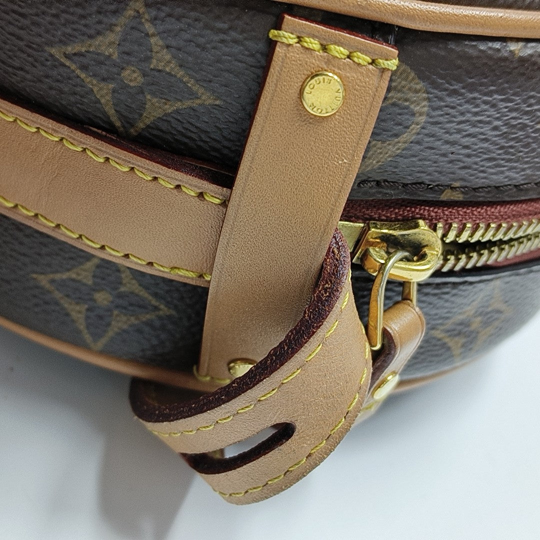 BOITE CHAPEAU PM Monogram Coated Canvas Brown