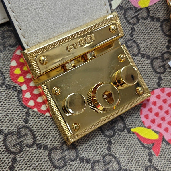 Padlock Small Monogram Coated Canvas Multicolor