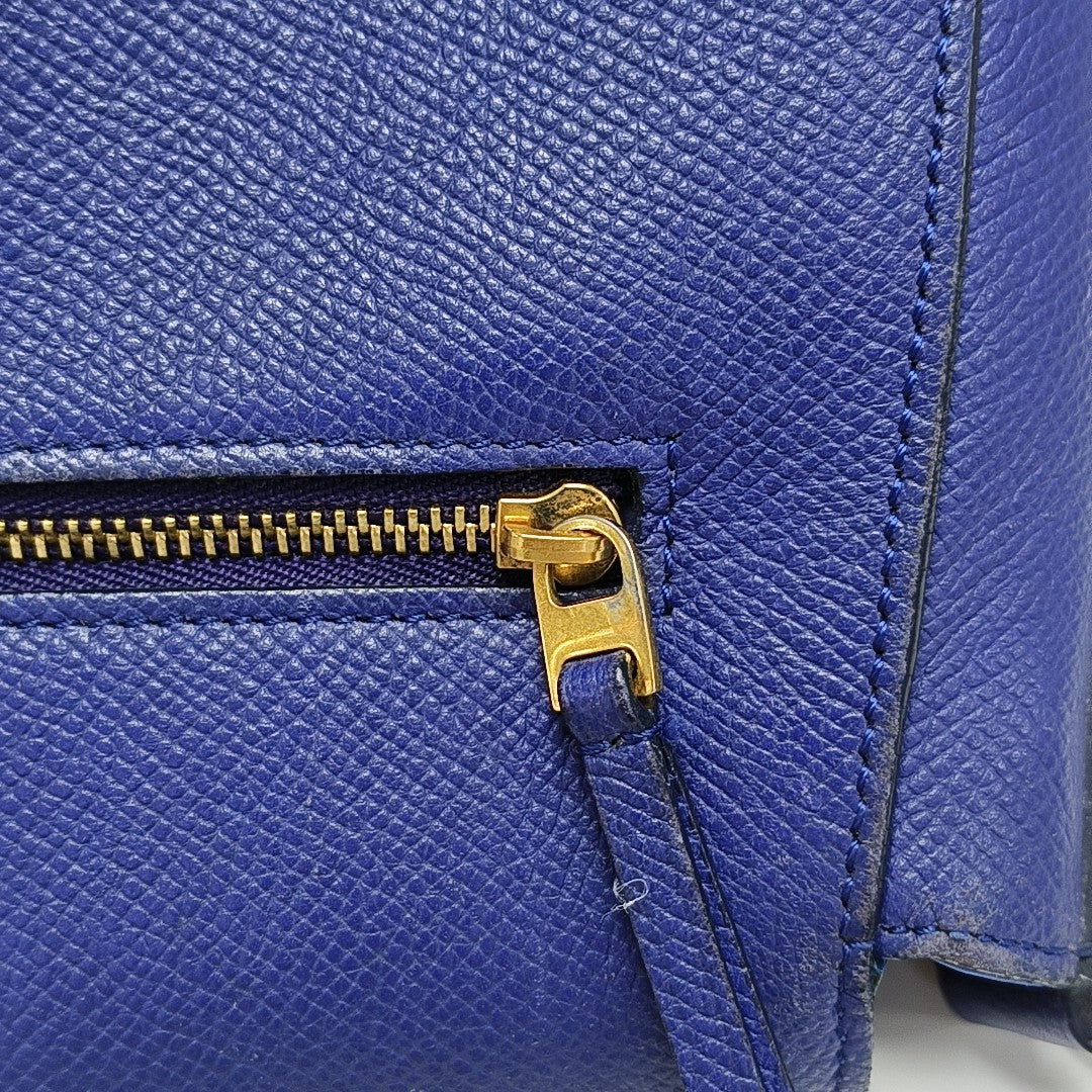 TROTTEUR Calfskin Blue