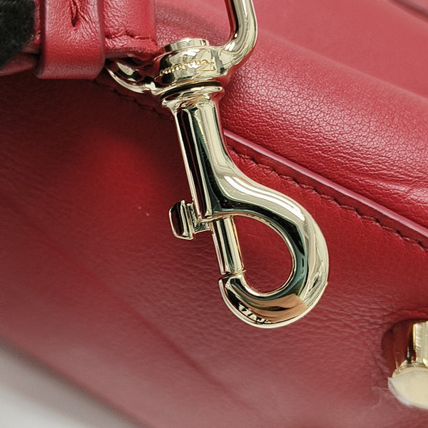 Calfskin Tote Bag Red