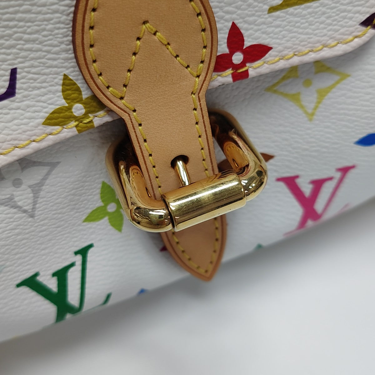 LV × TM PRISCILLA Monogram Coated Canvas White