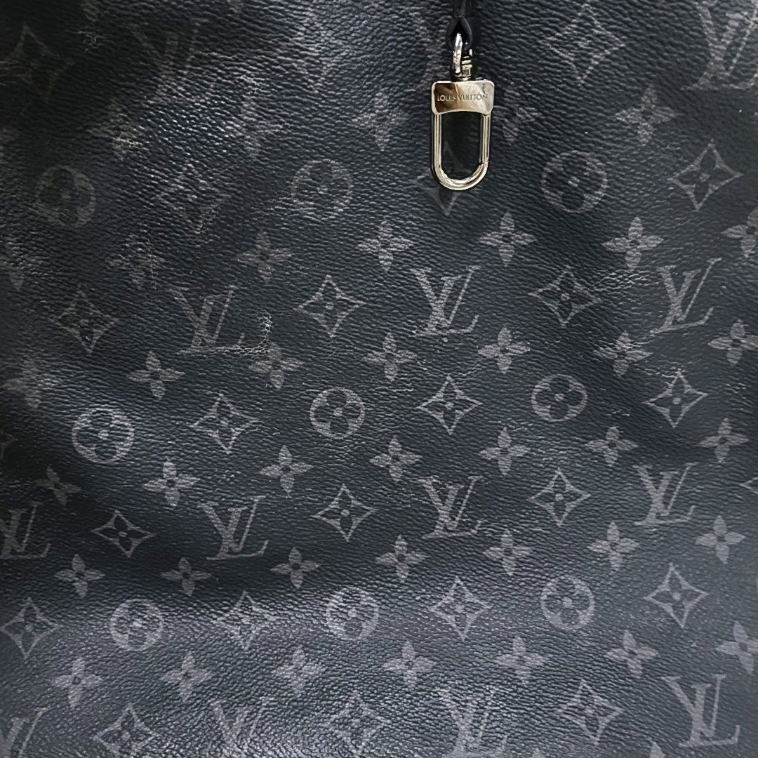 Monogram Coated Canvas Black