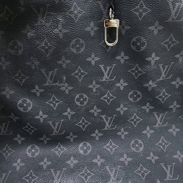 Monogram Coated Canvas Black